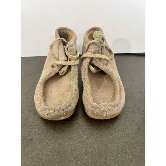 Clarks Wallabees Brown Suede Leather Toddlers 6.5M/W - Picture 2 of 8